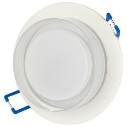 Встраиваемый светильник декоративный ЭРА DK107 WH MR16 GU5.3 белый