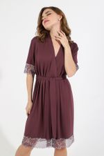 Халат Лунария-3 Виотекс БАКЛАЖАНОВЫЙ