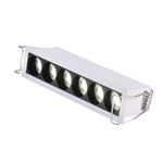 ST762.542.07 Св-к встр. белый LED 1*7W 4000K 550Lm Ra 90 24° IP20 L125xW30xH36 170-240V
