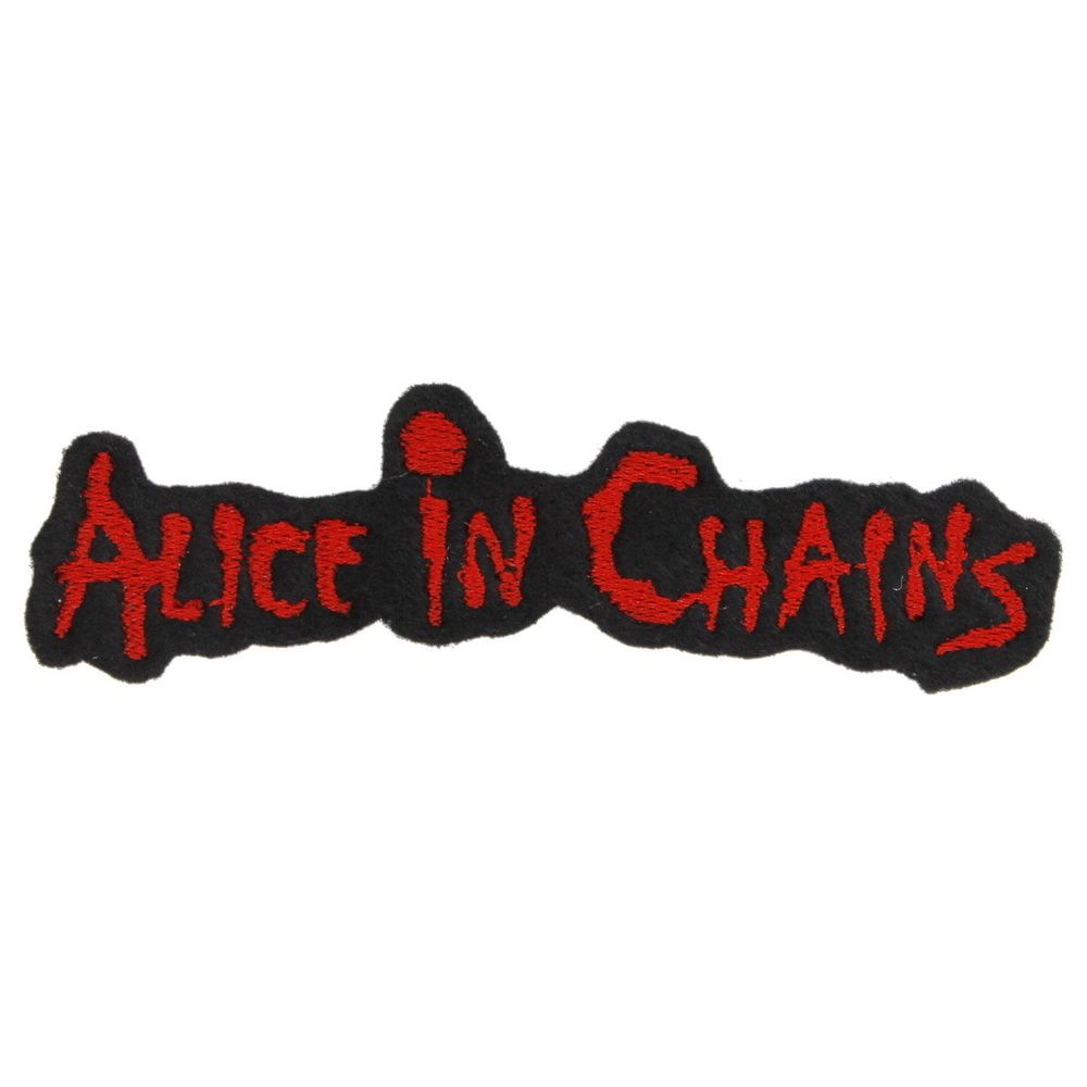 Нашивка с вышивкой группы Alice In Chains