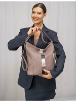 Сумка рюкзак большая через плечо трансформер