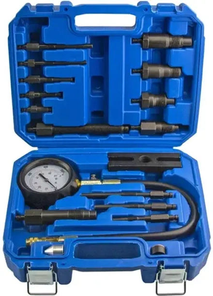 Компрессометр дизельный (0–70bar), 17 предметов ZIPMEND