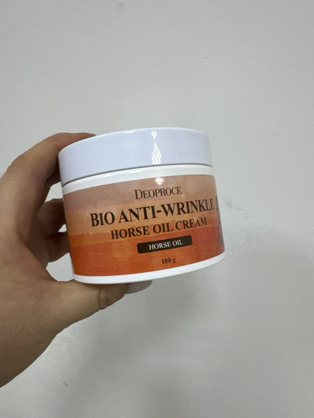 Питательный крем с лошадиным жиром Deoproce