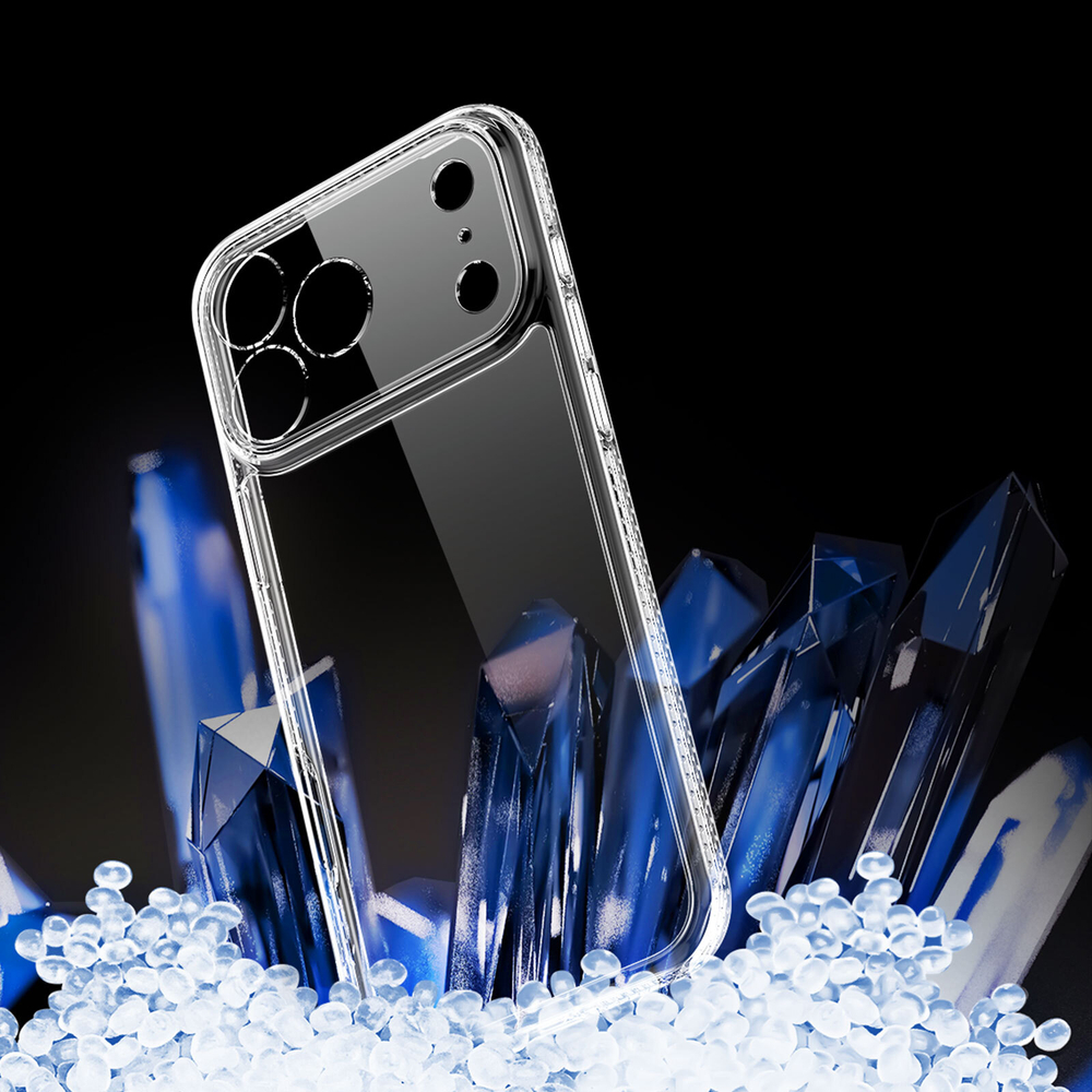 Усиленный прозрачный чехол от Dux Ducis для iPhone 17 Pro Max, серия Clin Series