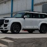 Обвес переделка в стиле Land Rover Defender для Jetour Traveller T2 Джетур декоративный обвес