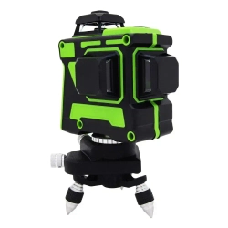 Профессиональный лазерный уровень строительный 360 3D / Нивелир, Зеленый луч