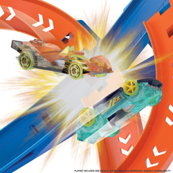 Hot Wheels Action - Набор гоночных трасс Tornado 73 см + автомобиль HGV67