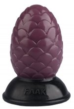 Коричневая анальная втулка-шишка - 10 см. (Цвет: коричневый)