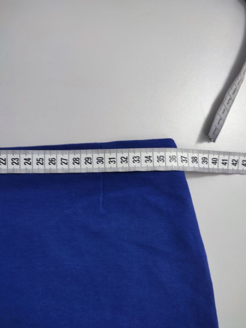 Юбка Zara синего цвета 46 размер