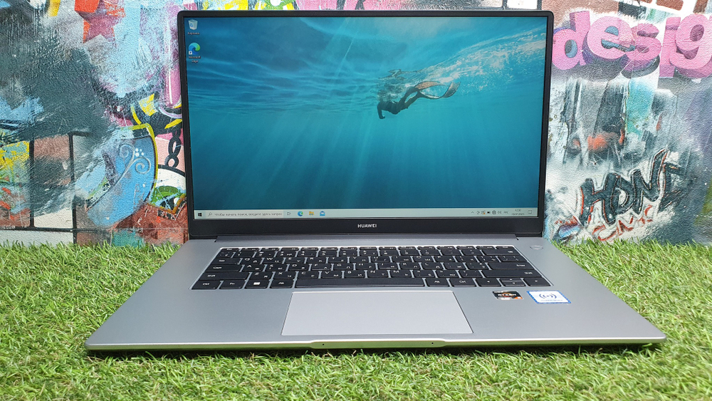 Ноутбук Huawei Ryzen 5/8 Gb/FHD/MateBook D15 BoM-WDQ9 Silver (53013HSR)/Windows 10