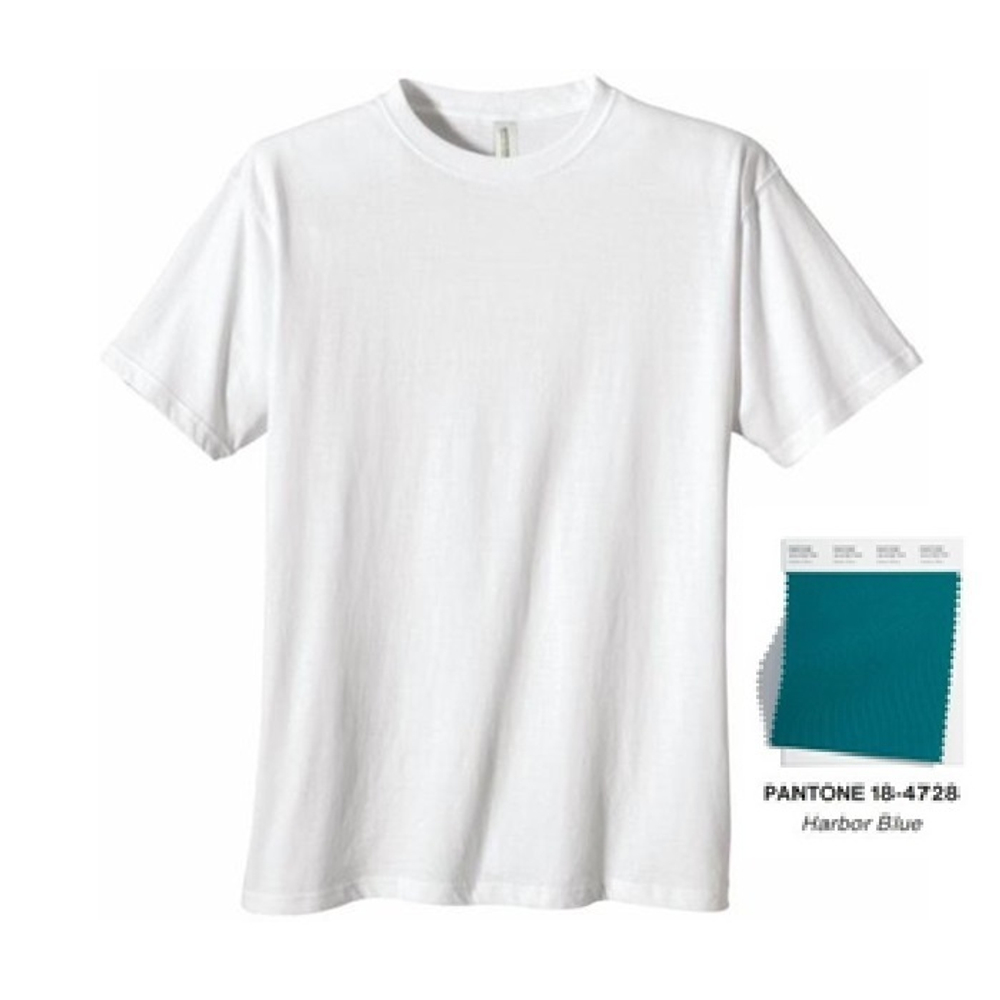 Футболка мужская однотонная, зеленый цвет, р-р 48