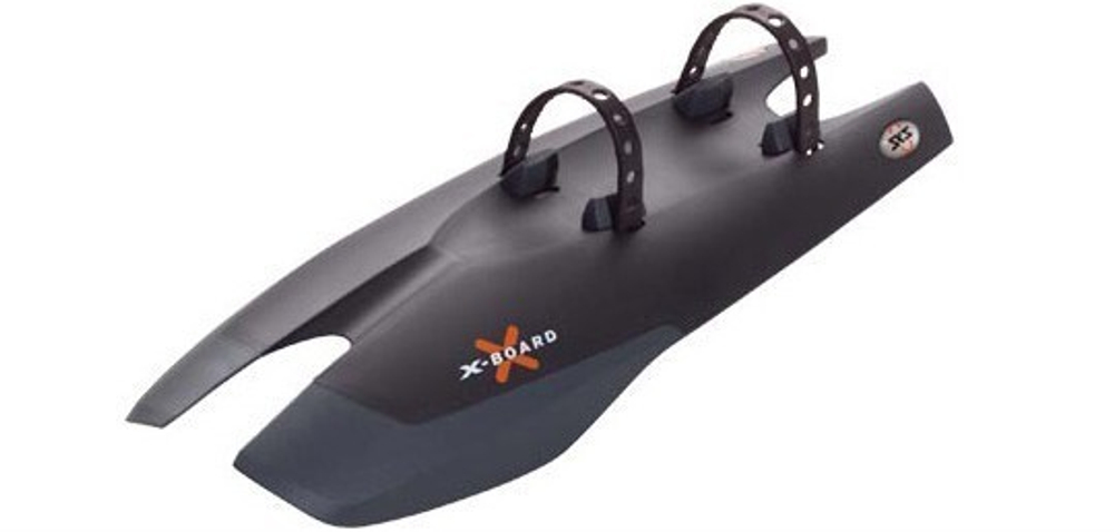 Крыло перед X-BOARD черный/серый