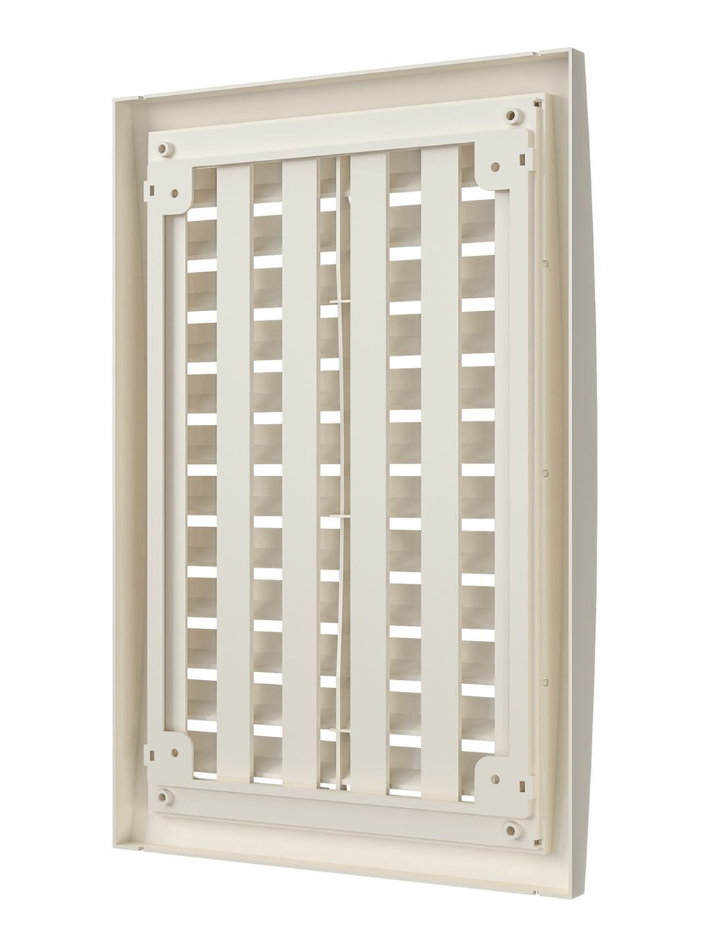 Решетка вентиляционная РРПН разъемная регулируемая 200х300 ASA Ivory ERA