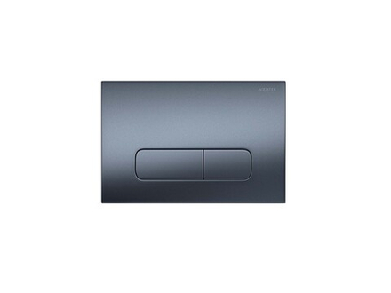 Кнопка смыва Акватек KDI-0000034 Оружейная сталь матовая (клавиши прямоугольные)