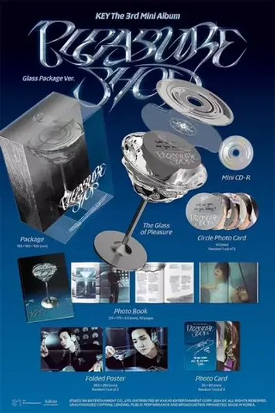 KEY SHINee - Pleasure Shop [Glass package ver.]