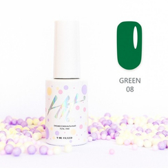 Гель-лак ТМ "HIT gel" №08 Green, 9 мл