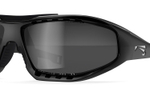 Спортивные очки LiP Surge Aero / Gloss Black - Black / PC Polarized / Levante Series Chroma Smoke