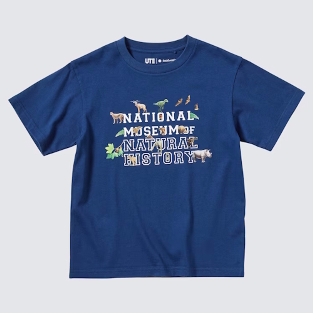 Детская футболка NATIONAL MUSEUM OF NATURAL HISTORY UNIQLO