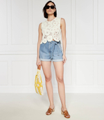 Топ TS_YELLIT Desigual - экрю(24SWTK98)