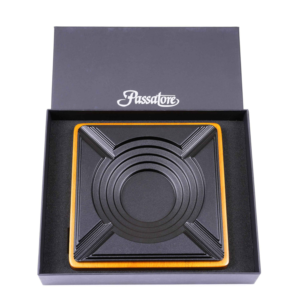 Пепельница сигарная Passatore на 4 сигары, дерево и алюминий 523-017