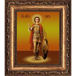 Уар Святой мученик. Икона на холсте.