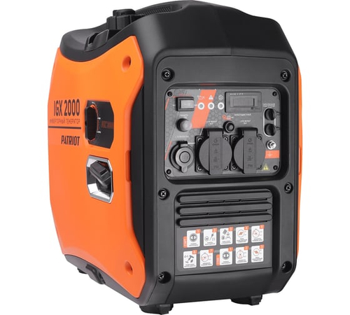 Генератор инверторный PATRIOT iGX 2000, 1,8/2,0 кВт
