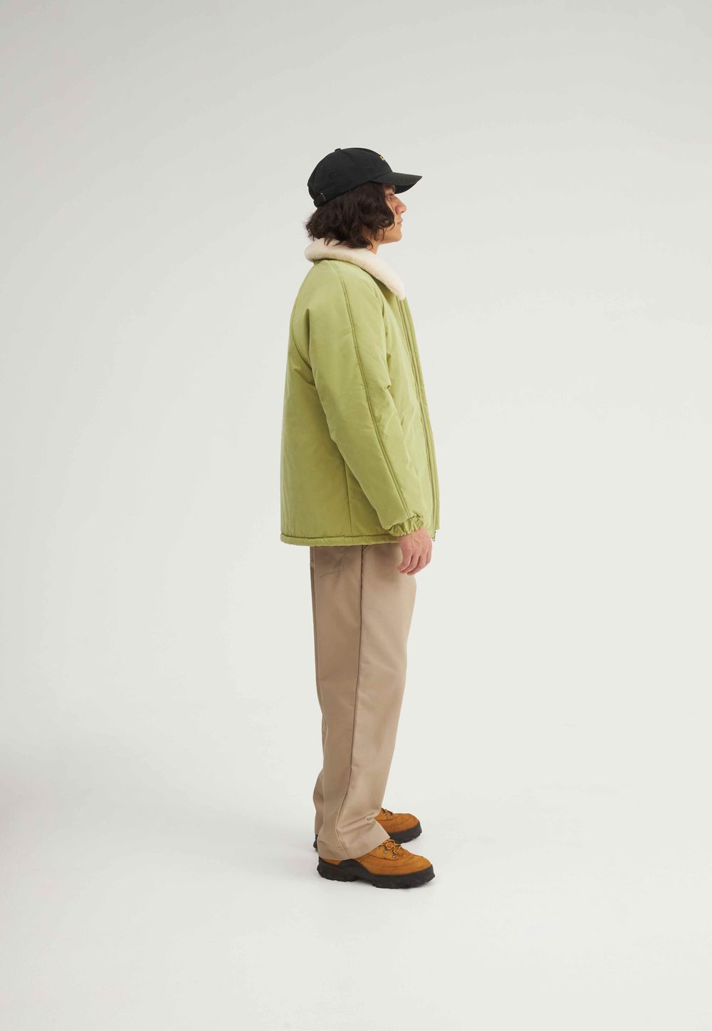 Куртка Зимняя Called a Garment Sheriff Jacket Vol.2 Бледно-Зеленая