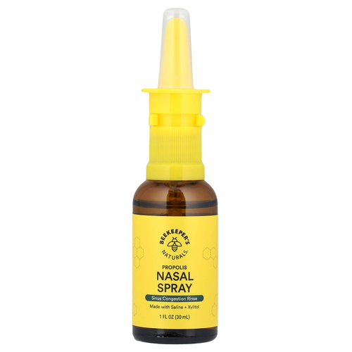 Beekeeper's Naturals, Назальный спрей с прополисом, 30 мл (1 жидк. унц.)