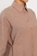 Рубашка Свободное падение (бежевая) Б14191-5М LT Collection