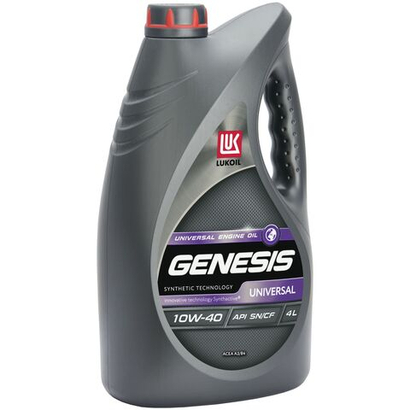 Масло моторное полусинтетическое ЛУКОЙЛ GENESIS UNIVERSAL 10W-40 4л.