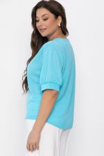 Блуза Лара (голубая) Б13856-3М LT Collection