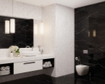 Керамогранит Incolor Madison 60x60 см 1.44 м² полированный цвет черный