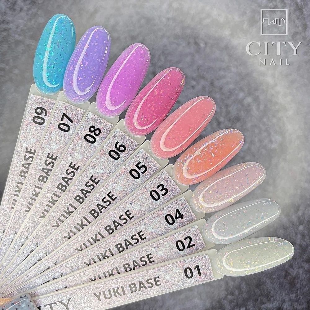 CITY-NAIL YUKI BASE 10 мл №9