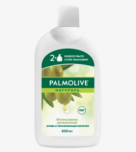 Мыло жидкое Palmolive Натурэль Интенсивное Увлажнение Олива и Увлажняющее молочко 650 мл