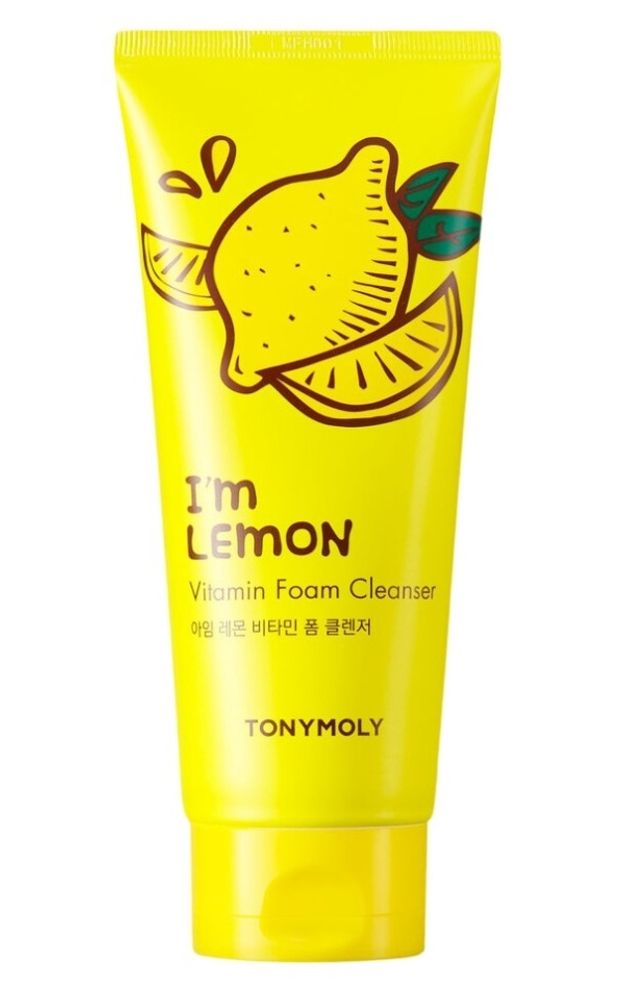 TONY MOLY Пенка для умывания с экстрактом лимона - I&#39;m Lemon Vitamin Foam Cleanser, 180мл