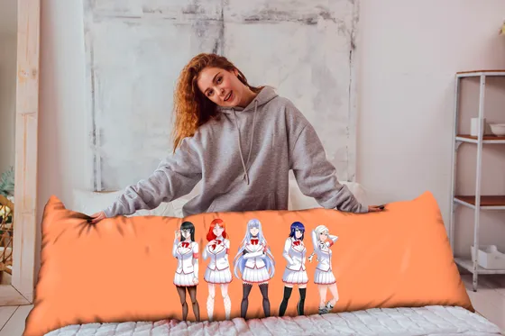 Дакимакура Мегами Сайко и Студенческий совет