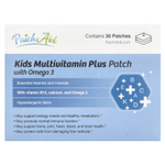 PatchAid, Детский мультивитаминный патч с омега-3, 30 патчей