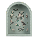 Набор из 2-х полок "Птицы" 30x16x40см / 24x14x30см