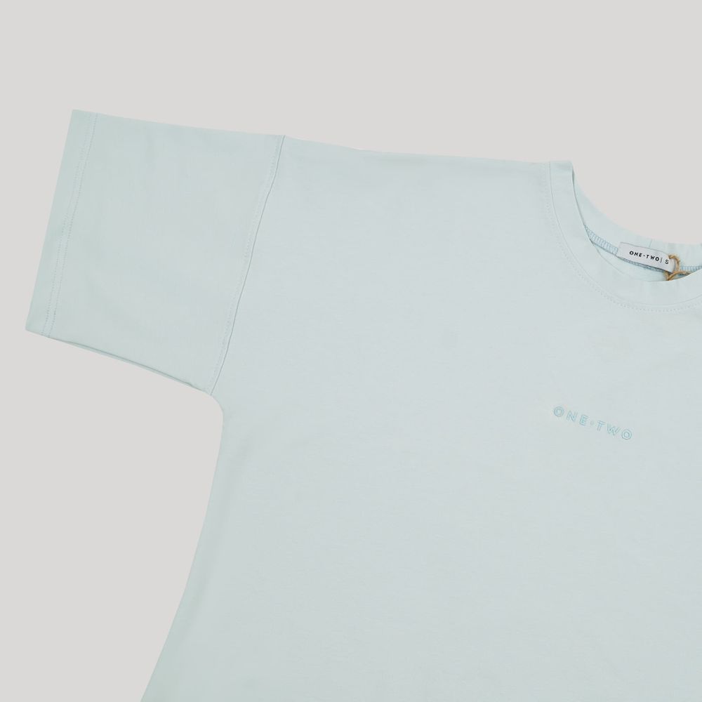 Футболка One Two Logo Baby Blue