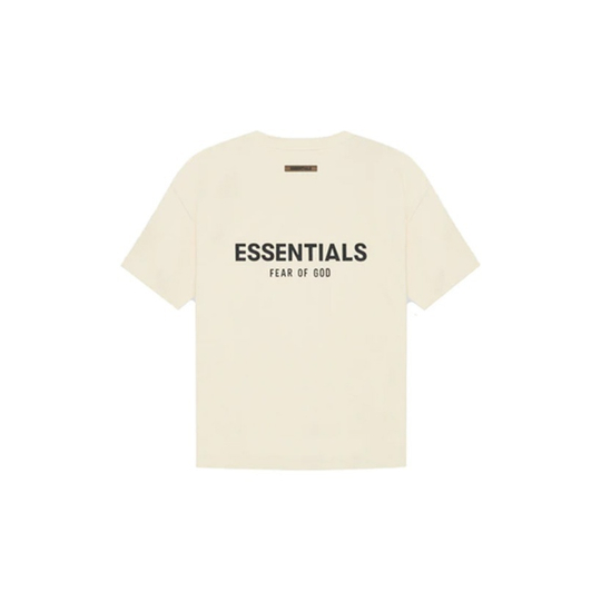 Футболка Fear of God Essentials Short Sleeve Tee Buttercream/Cream, FOG-SS21-557