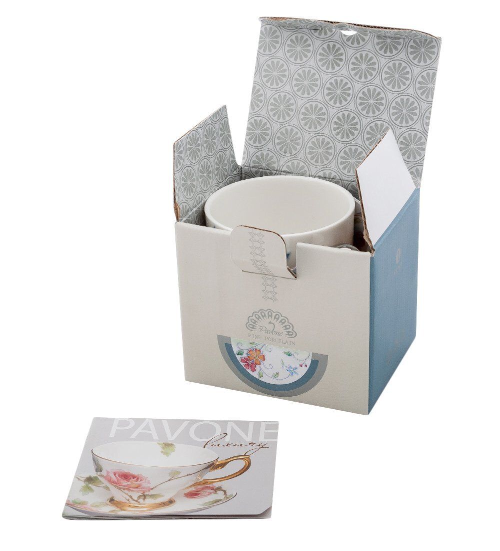 Pavone JS-34 Кружка «Голубая бабочка»