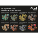 Opal Hundertwasser, цвет 1437 поющий пароход в Ультрамарине III