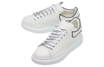 Alexander McQueen Alexander McQueen Cowhide Comfortable Casual Fashion sneakers Women's White