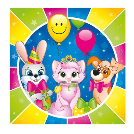 Салфетки Милые Зверята