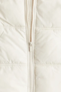 H&M Пуховая куртка с капюшоном, светло-бежевый