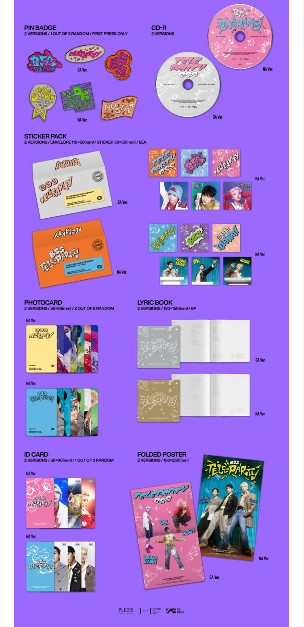 Альбом BSS - 2nd Single [TELEPARTY]