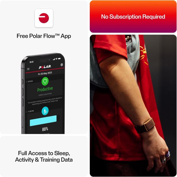 Фитнес-браслет Polar Loop Health & Fitness Band (2025) Бежевый | Greige Sand