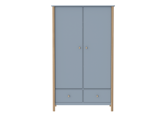 Шкаф Classic 2-х створчатый (серый)