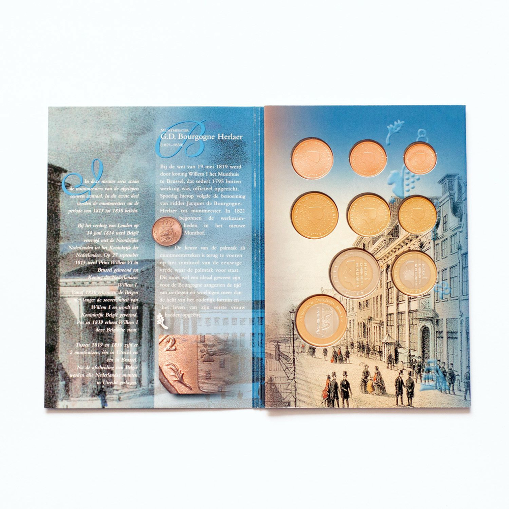 Netherlands 2003 Year Set "Holland Coin Fair": "Muntmeesters I"
