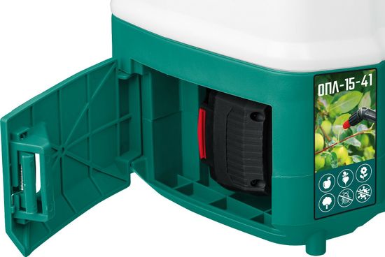 Аккумуляторный опрыскиватель "ЗУБР" ОПЛ-10-41